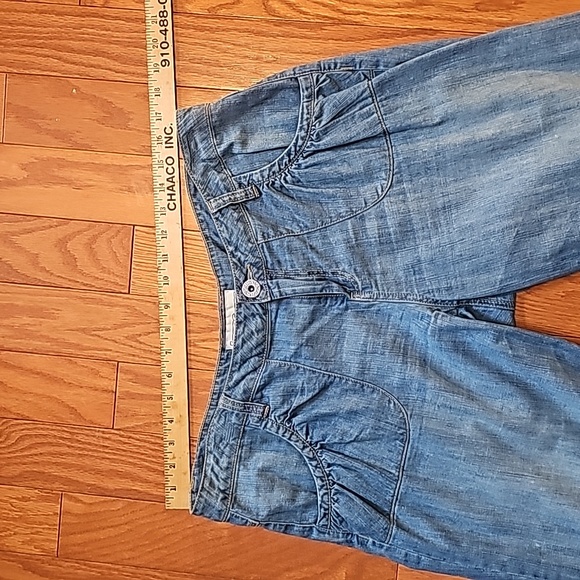 Womens LAZER JEANS. Shorts. Blue Demin. Size 15 - Picture 5 of 7